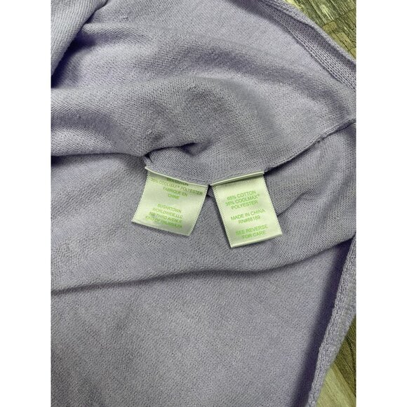 Lilly Pulitzer Ingle Pullover Sweater Small Lilac Verben Purple Long Sleeve - Picture 6 of 9